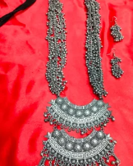 JASLI BLACK POLISH NECKLACE