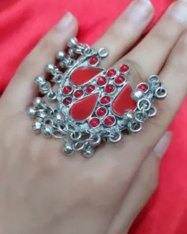 LISHA SILVER POLISH FINGER RING
