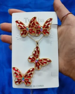 KOREAN BUTTERFLY NECKLACE
