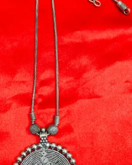 SILVER GANESH SILVER PENDANT