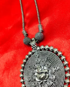 SILVER GANESH SILVER PENDANT