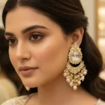 Benazir kundan Earring