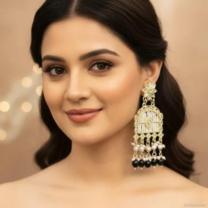 Fiza kundan Earring