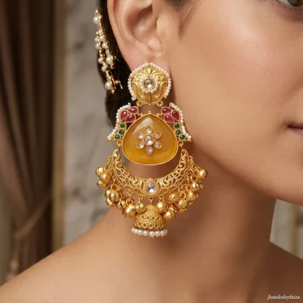 Hazel kashmiri Earring
