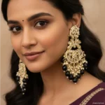 Huda kundan Earring