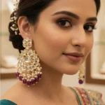 Jamila kundan Earring