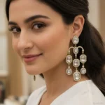 Kamila kundan Earring