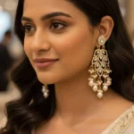 kanza kundan Earring