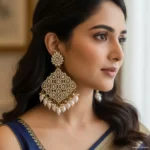 Kiran kundan Earring