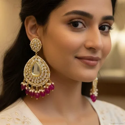 Madiha kundan Earring