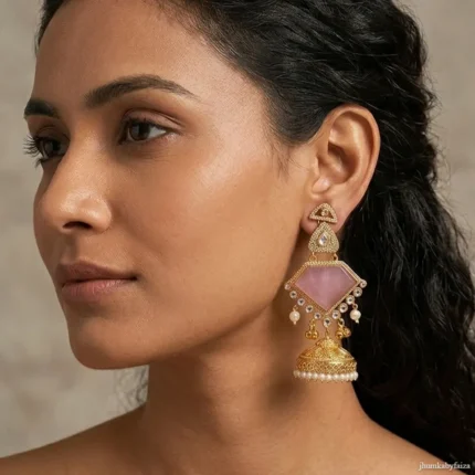 sage kashmiri Earring