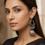 Sharvani Oxidise Earring